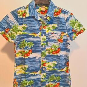 Kids Hollister Hawaiian shirt